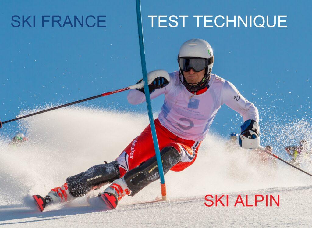 Photo of the Alpine Skiing Technical Test